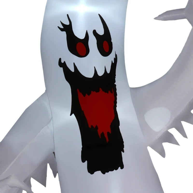 11.8ft Scary Inflatable Ghost Halloween Decoration with Accessories - Perfect for Spooky Outdoor Displays and Haunted House Decor