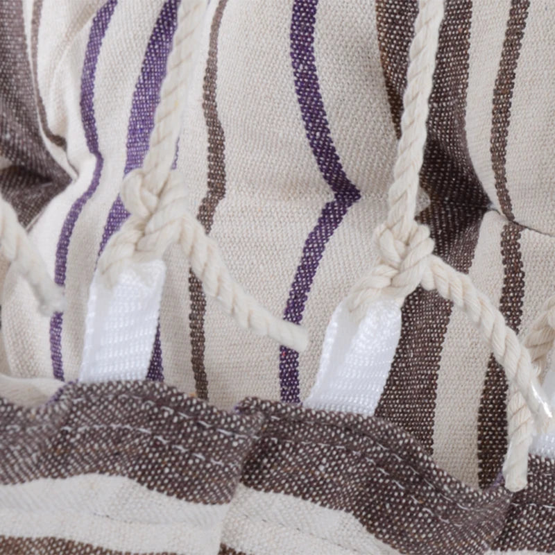 Brown Hanging Rope Garden Hammock Chair