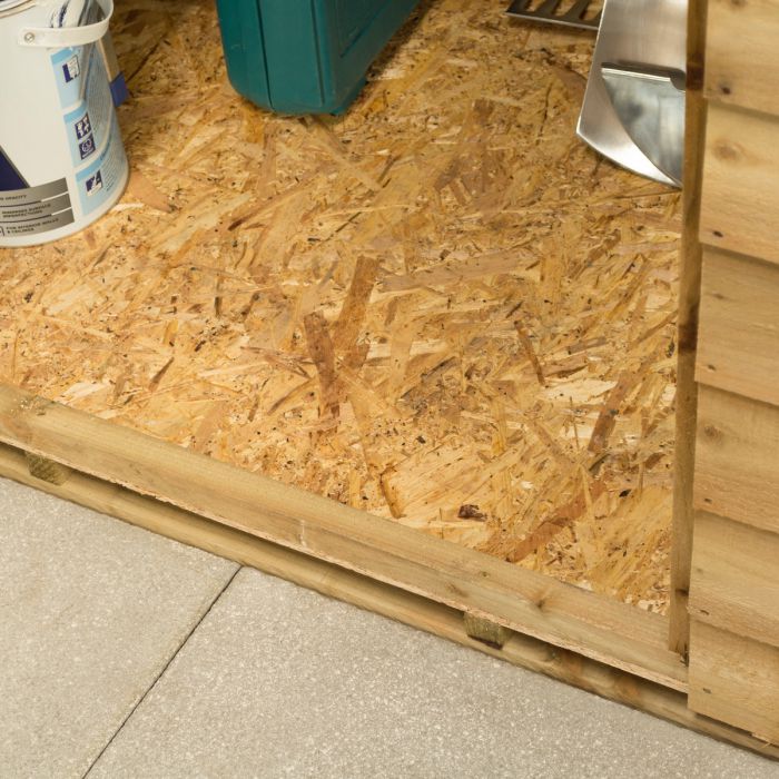 4x3 Wooden Overlap Shed