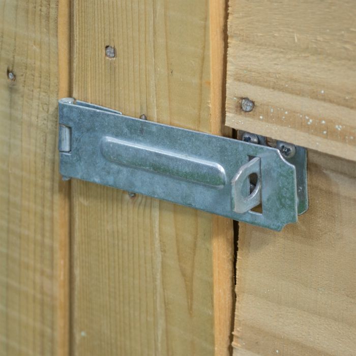 6x4 Wooden Overlap Shed - Garden Storage