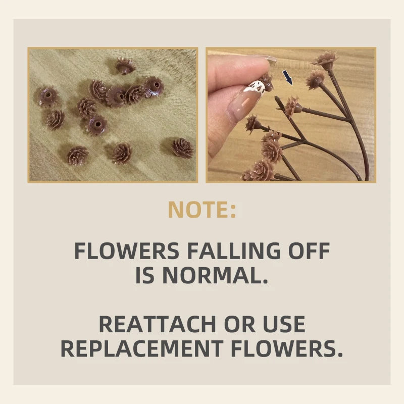 6ft Artificial Gypsophila Blossom Tree with 96 Warm White LED Lights - Perfect for Weddings, Parties, Indoor & Outdoor Decor