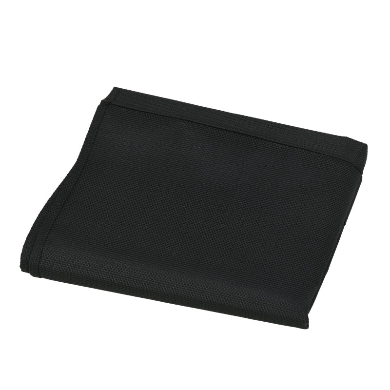 Black Garden Swing Seat Cover for 2-3 Seater Bench, 115x45x45cm