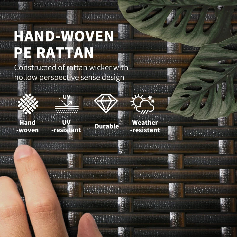 3-Piece Reclining Lounger Set with Glass-Top Table in Cream