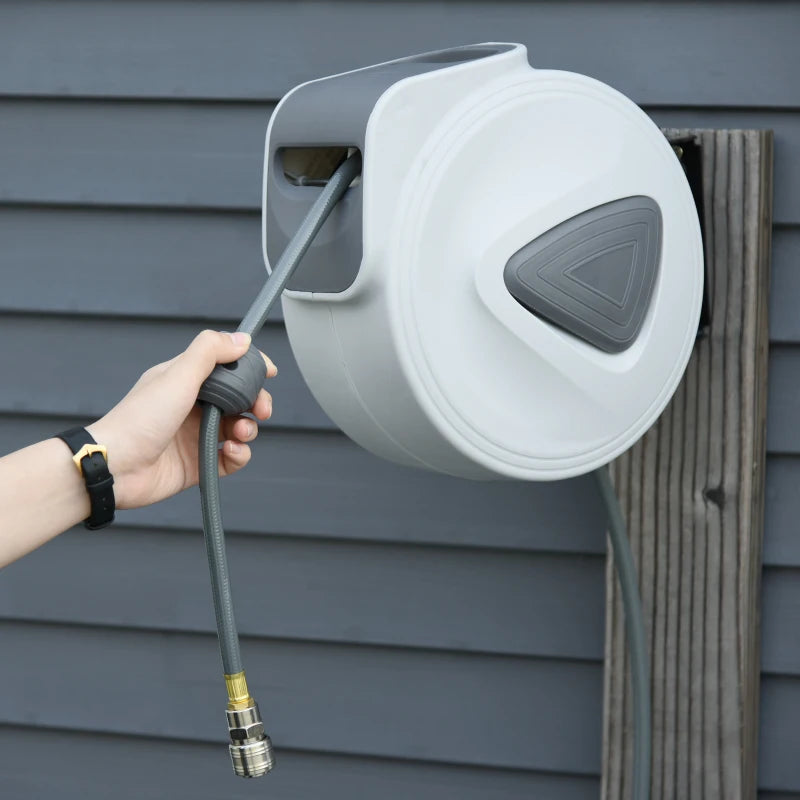 Wall-Mounted Retractable Air Hose Reel