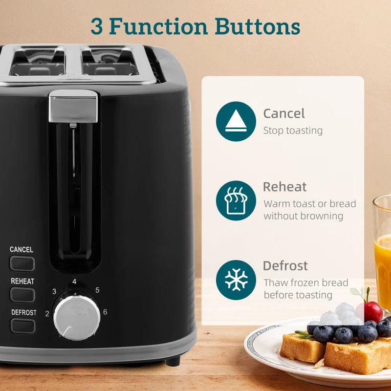 Sleek Black Modern Kettle and Toaster Set - Stylish Kitchen Appliances for Effortless Breakfast Preparation