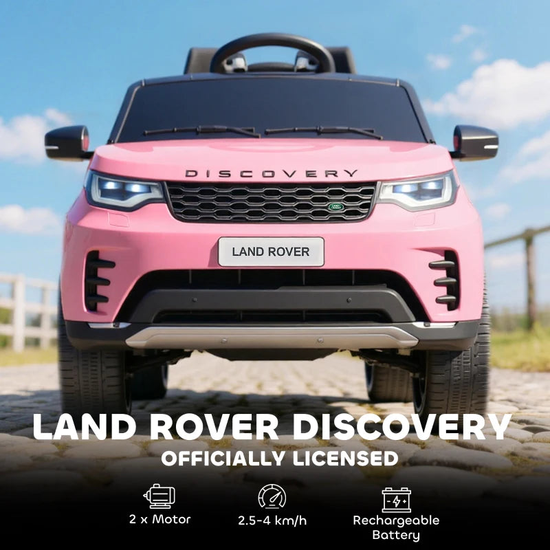 Licensed 12V Kids Electric Land Rover Discovery Car with Remote Control and Music