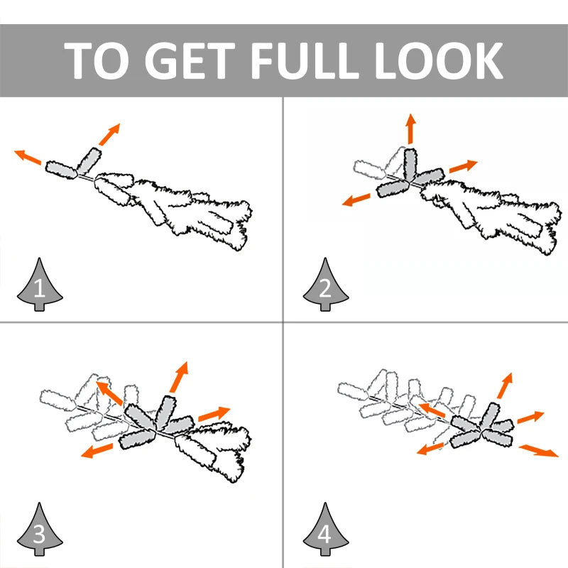 5ft Unlit Pencil Slim Artificial Christmas Tree - Realistic Green Branches with Sturdy Stand for Holiday Decor