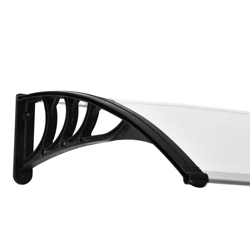 Curved Polycarbonate Door Canopy