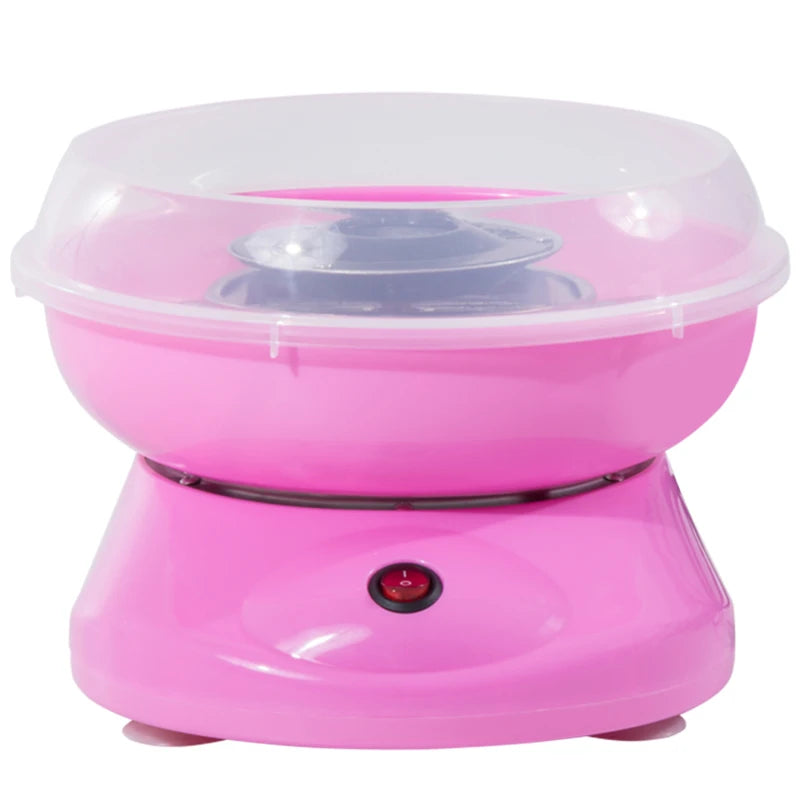Electric Candy Floss Machine - 450W Cotton Candy Maker in Pink - Perfect for Parties & Events