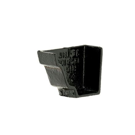Hargreaves Cast Iron 150x100mm Internal H16 Stopend - Painted Black