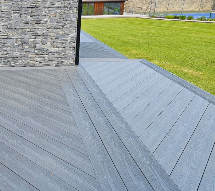 Cladco 3.6m Nordeck Woodgrain Effect Decking Board