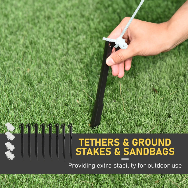 5ft LED Lighted Outdoor Christmas Inflatable Polar Bear with Penguins - Giant Yard Decoration for Home & Garden Parties