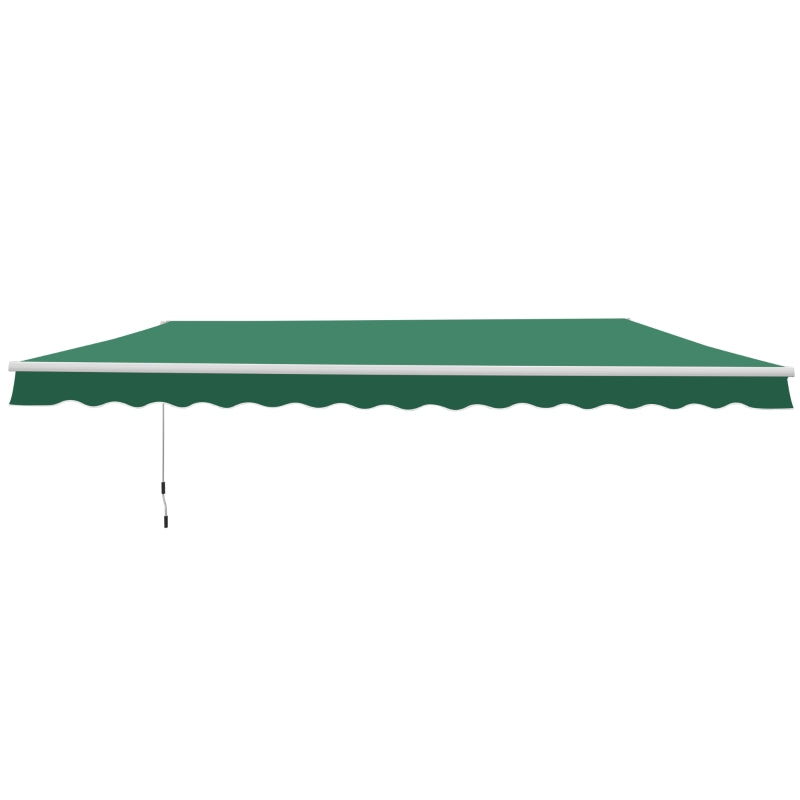 Retractable Awning - Green
