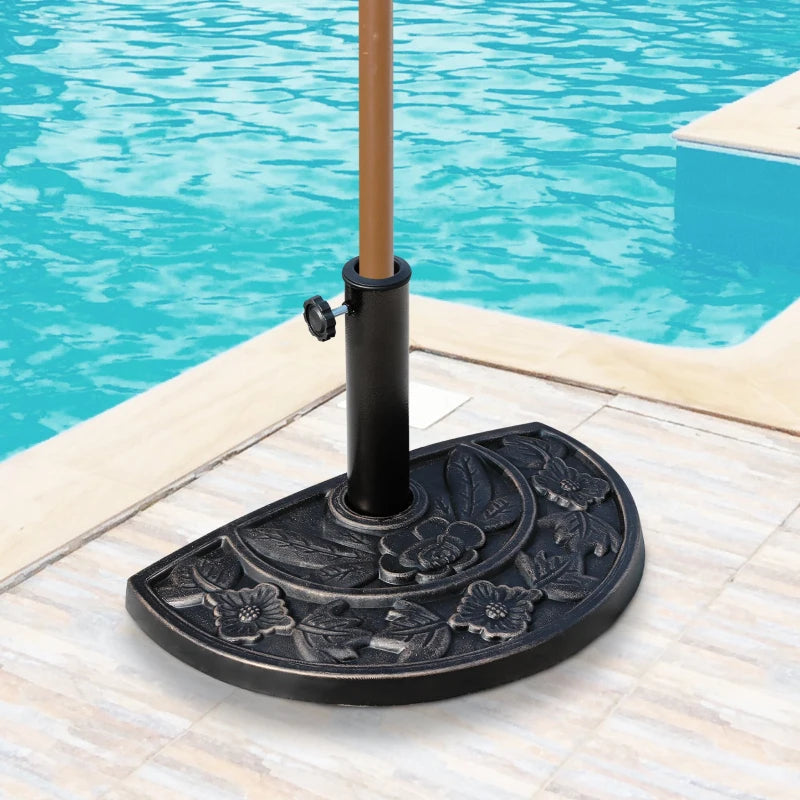 Bronze Resin Heavy Duty Parasol Base