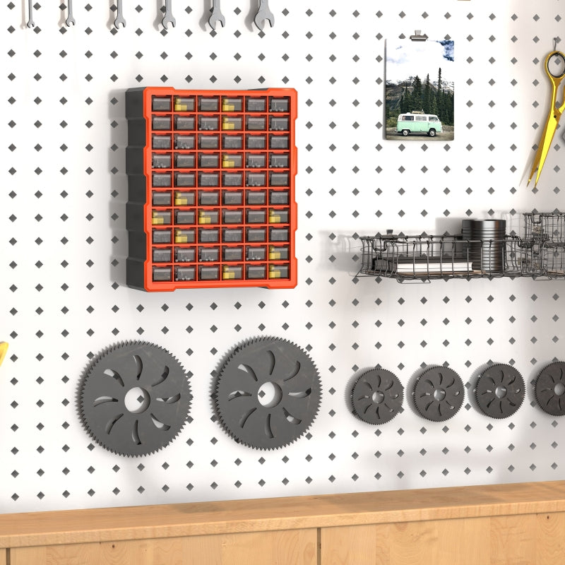 60 Drawer Wall Mount Storage Cabinet for Tools
