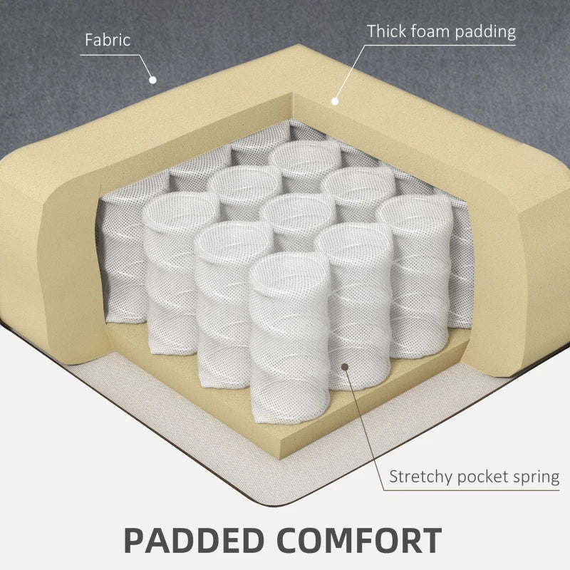 Eight-Point Massage Armchair with Heat and Reclining Backrest in Grey for Ultimate Comfort