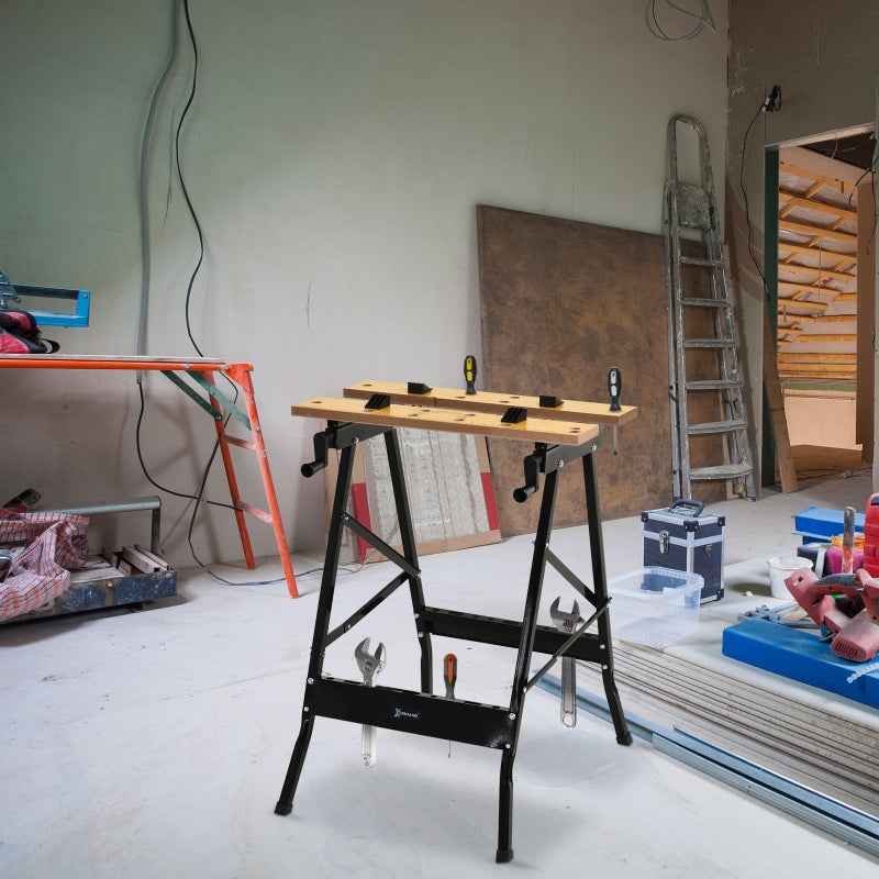 4-in-1 Folding Workbench for DIY Projects
