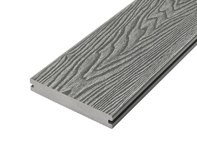 4m Solid Commercial Grade Composite Decking Board