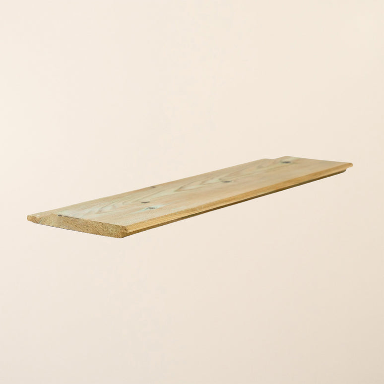 Pressure-Treated Redwood Shiplap Board – 150mm x 15mm – Exterior Timber Cladding