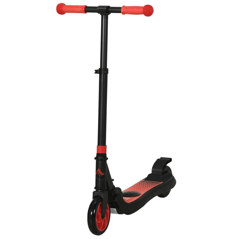 Folding Electric Scooter for Kids Ages 6 and Up Maximum Speed 8km/h Red
