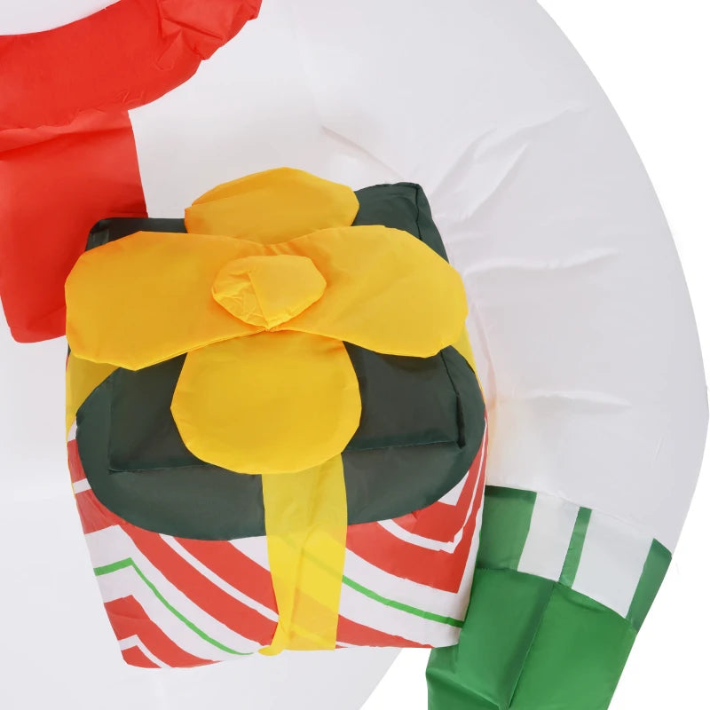 6ft Inflatable Christmas Snowman with Accessories - Festive Holiday Decor for Outdoor Yard Display