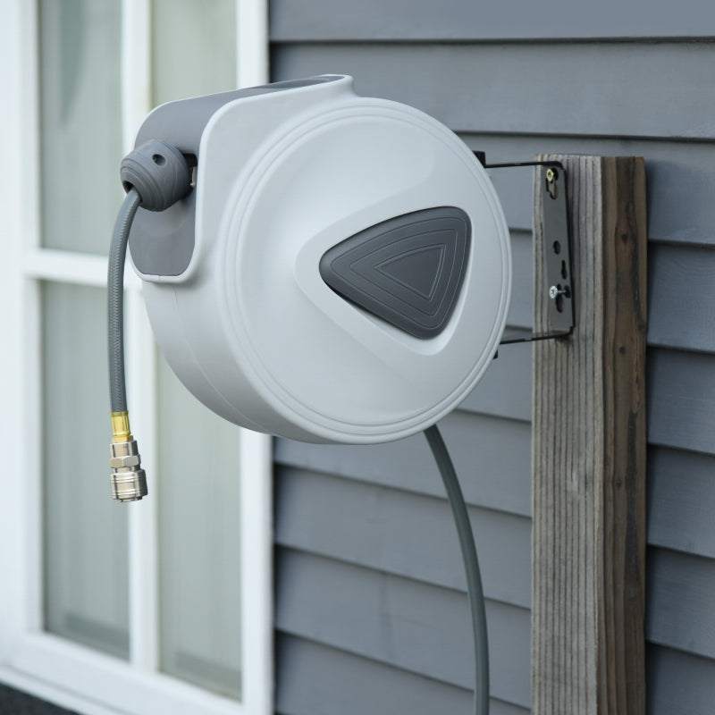 Wall-Mounted Retractable Air Hose Reel