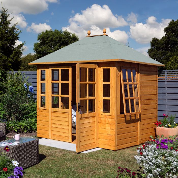Clarendon Wooden Summerhouse - Stylish Outdoor Retreat