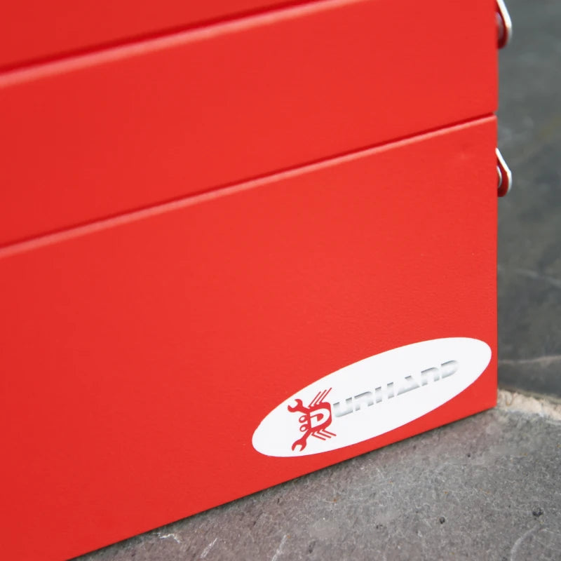 Professional 3-Tier Metal Tool Box for Workshops