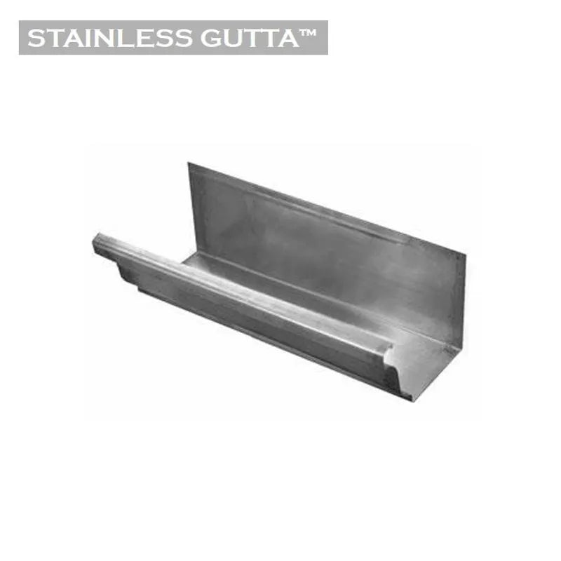 Stainless Steel 127mm Ogee Gutter - 2.4m