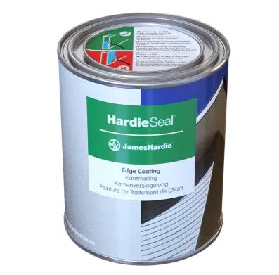 James Hardie HardieSeal Edge Coating 1L Colour Matched Acrylic Paint for HardiePlank Fibre Cement Cladding Cut Edges & Repairs
