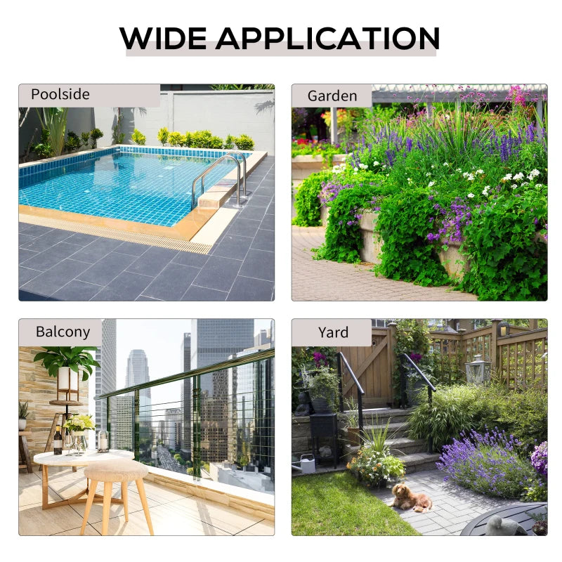 Brown Rattan Folding Outdoor Coffee Table 40x40x40cm