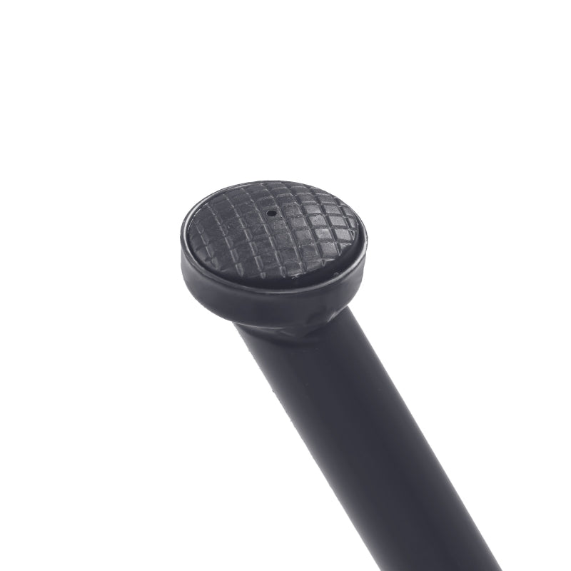 Dark Grey Metal Round Garden Bistro Table - 60cm