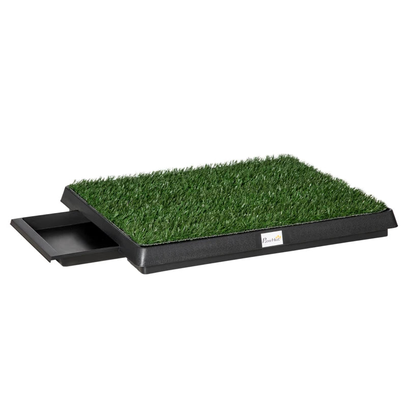 Indoor Pet Dog Toilet Mat - Potty Training Grass Restroom with Tray & Loo Pad for Easy Cleanup
