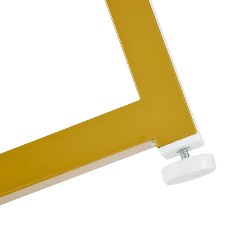 Elegant Dining Table Set with 4 Velvet Chairs - Space-Saving MDF Top & Gold-Plated Iron Frame, Easy Assembly, 80x80cm