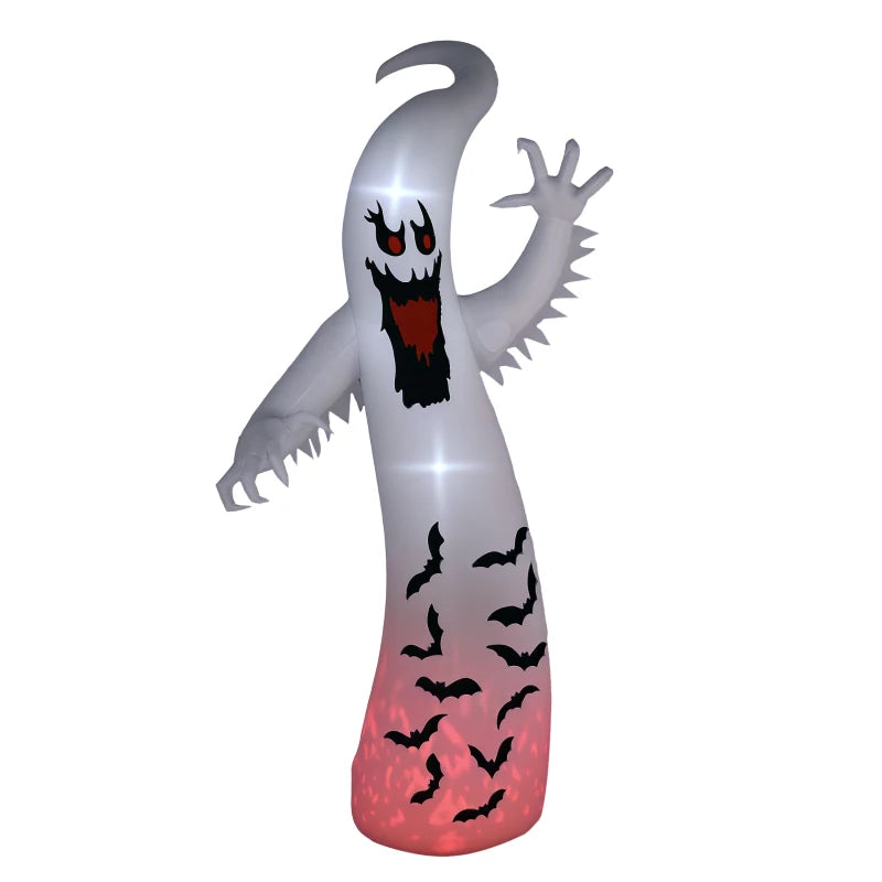 11.8ft Scary Inflatable Ghost Halloween Decoration with Accessories - Perfect for Spooky Outdoor Displays and Haunted House Decor