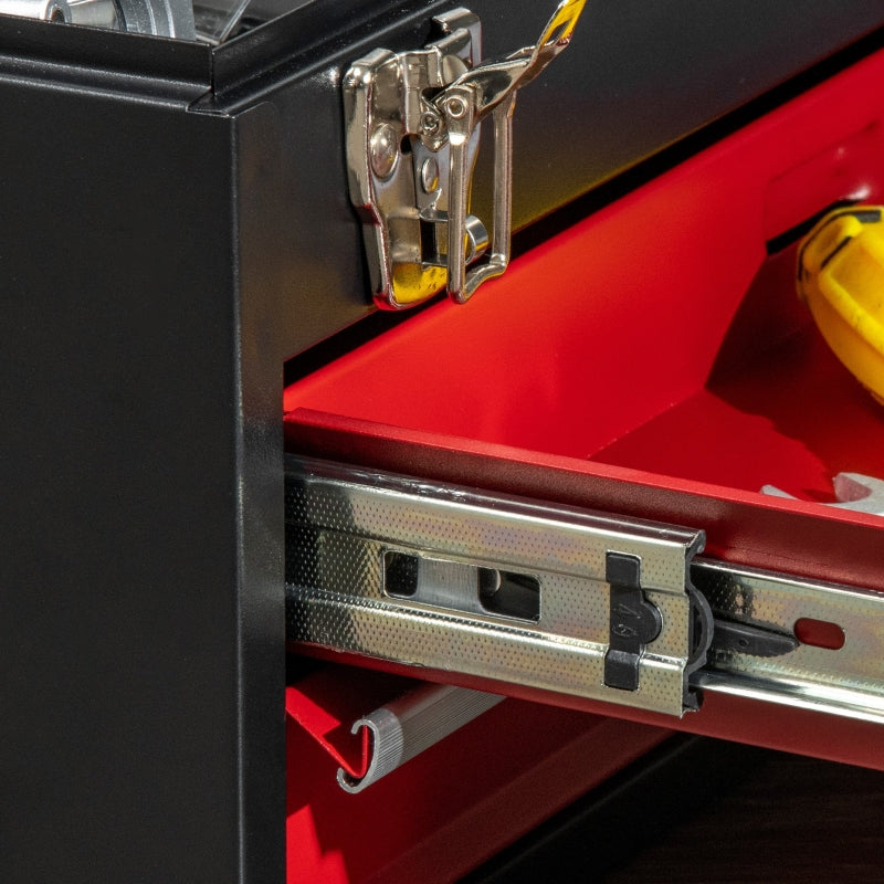 Lockable Tool Chest with Ball Bearing Runners