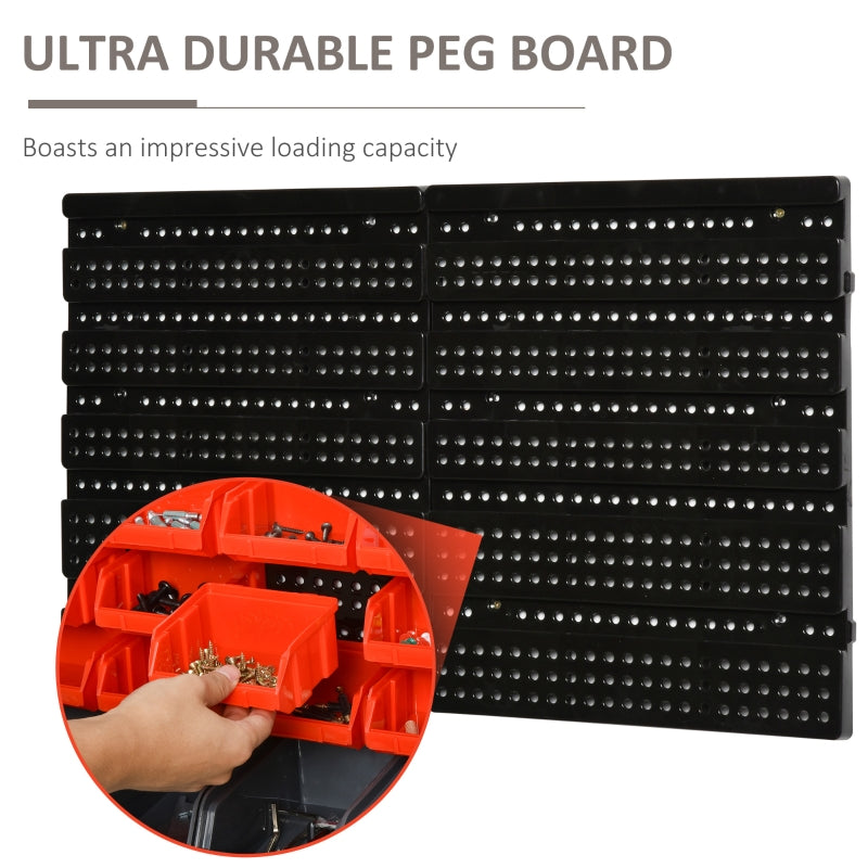 Efficient Wall Storage for Tools and Screws