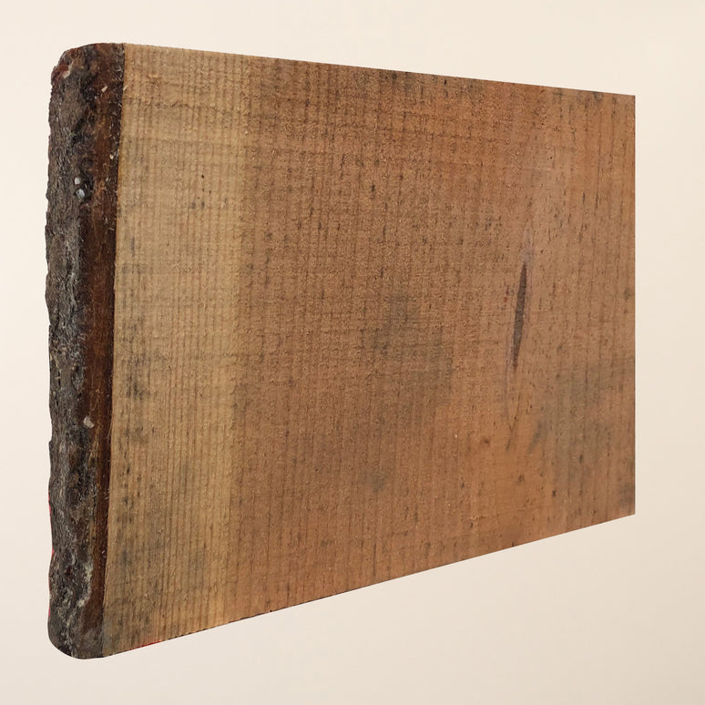Waney Edge Larch Cladding Boards – 150mm x 22mm Rustic Douglas Fir Timber - Natural Live Edge Exterior Wall Cladding