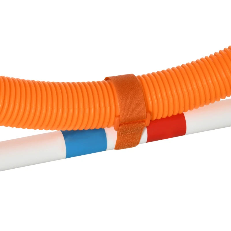 3 Piece Adjustable Pet Agility Training Set - Dog Play Equipment for Jumping, Running & Obedience (Pole, Hoop, Hurdle)