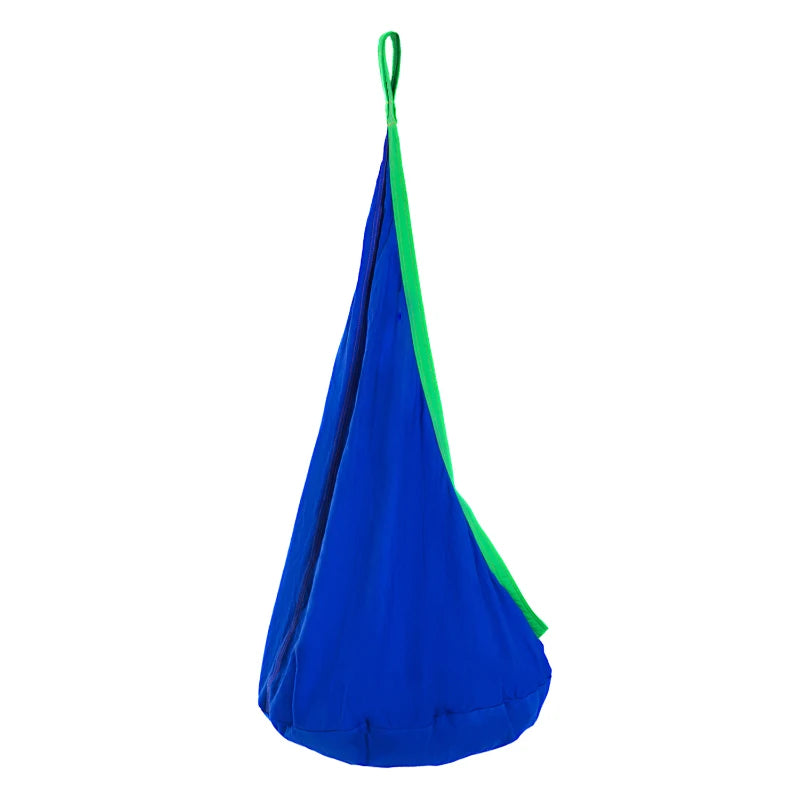 Blue Kids Hanging Hammock Swing Seat