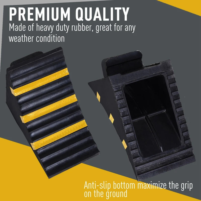 Rubber Wheel Chocks for Vehicles