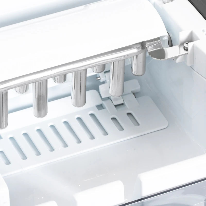 12kg Countertop Ice Machine with Scoop - Compact, Efficient Ice Maker for Home, Parties & Events - Perfect for Drinks