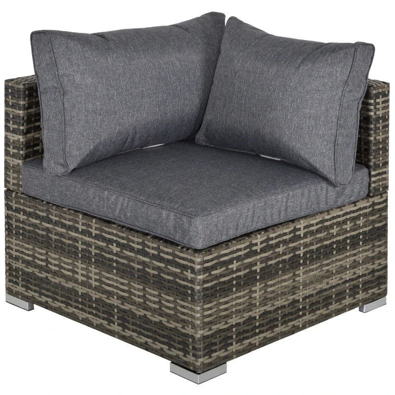 Grey wicker lounge chairs deals