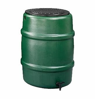 114L Standard Water Butt Barrel With Stand and Diverter - Trade Warehouse