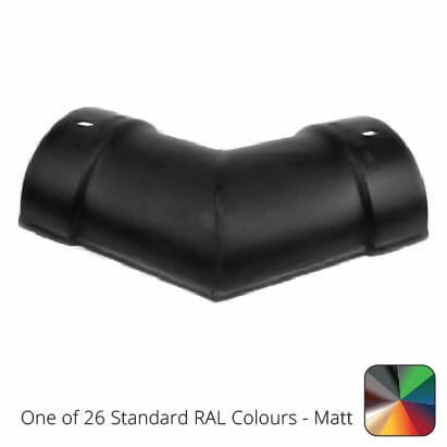 115mm (4.5") Beaded Half Round Cast Aluminium 135 degree Combined Gutter Angle - One of 26 Standard Matt RAL colours TBC - Trade Warehouse