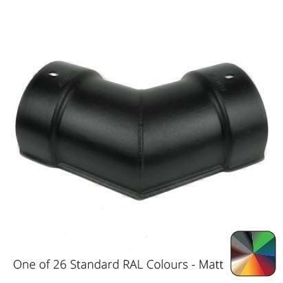 115x75mm (4.5"x3") Beaded Deep Run Cast Aluminium 135 degree Combined Gutter Angle - One of 26 Standard Matt RAL colours TBC - Trade Warehouse