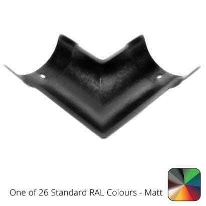 115x75mm (4.5"x3") Beaded Deep Run Cast Aluminium 90 degree Combined Gutter Angle - One of 26 Standard Matt RAL colours TBC - Trade Warehouse