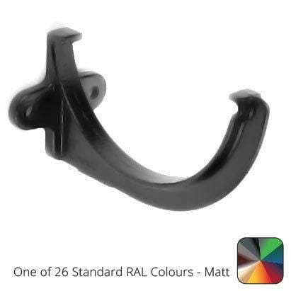 115x75mm (4.5"x3") Beaded Deep Run Cast Aluminium Gutter Fascia Bracket - One of 26 Standard Matt RAL colours TBC - Trade Warehouse