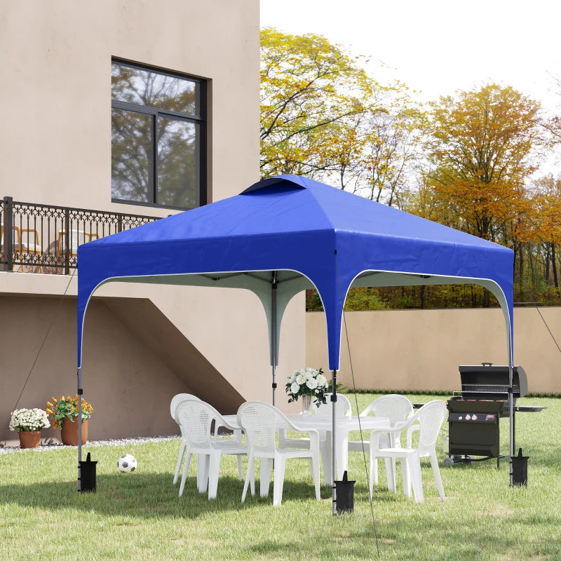 3m x 3m Blue Foldable Canopy Tent