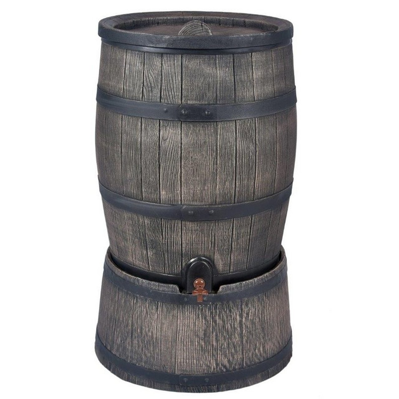 120L Barrel & Stand (Wood Effect) - Trade Warehouse